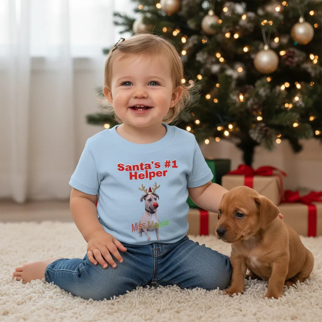 Toddler T-Shirt - Santa's #1 Helper