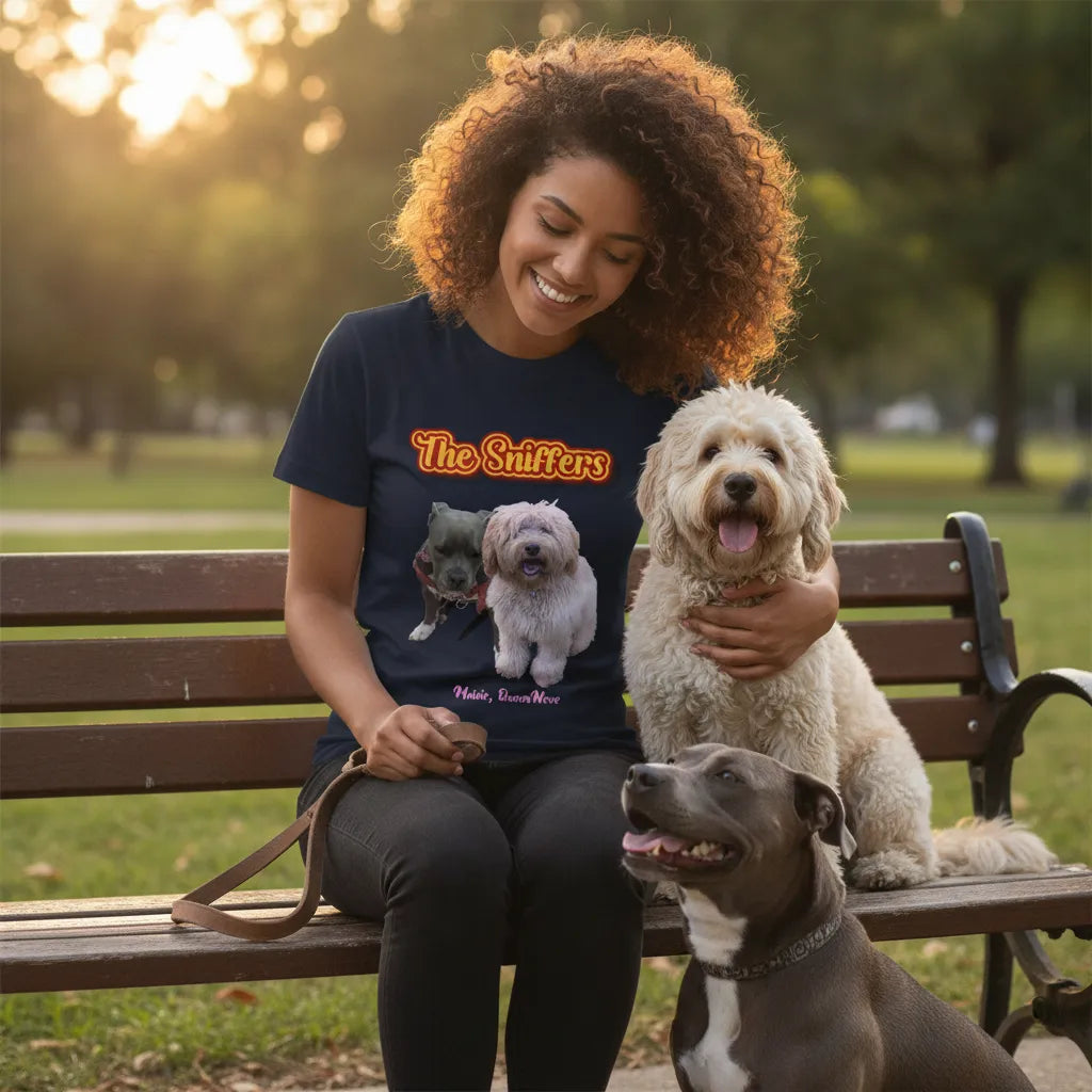 TShirt: Sniffers – Personalised Gift for Pet Lovers