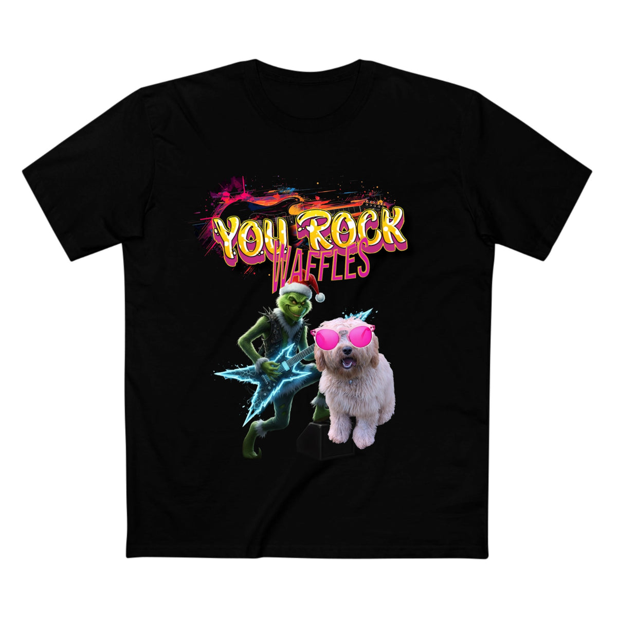 T‑Shirt: Rock Star Santa’s Pet