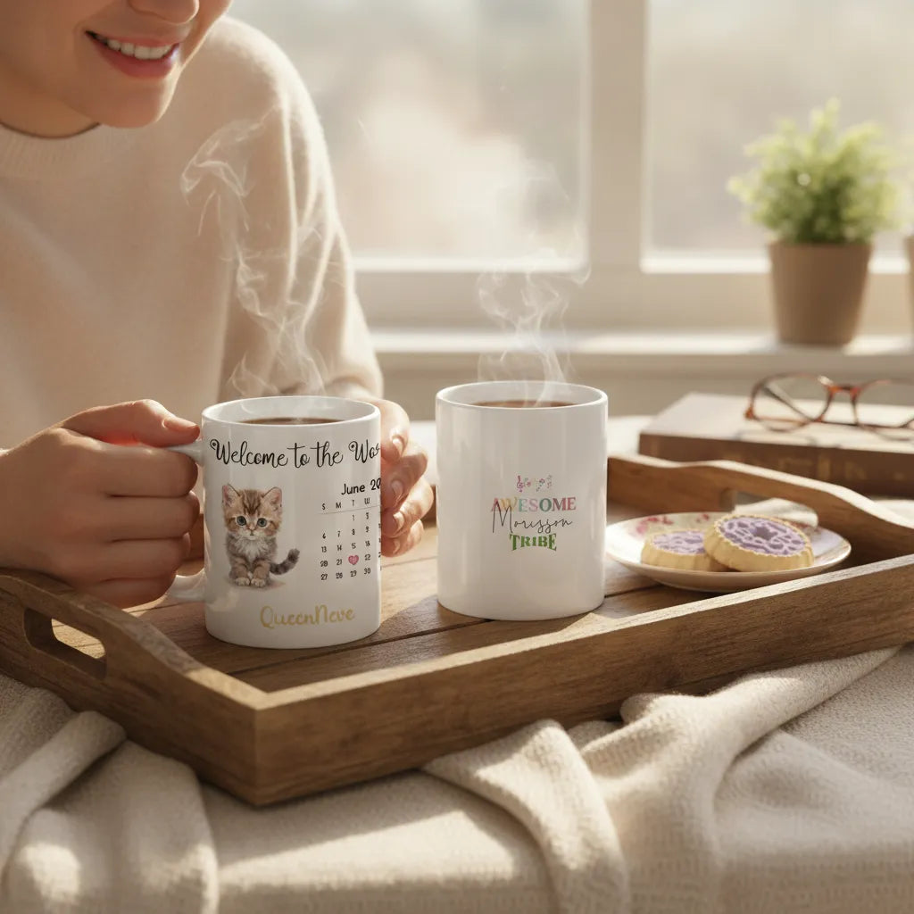 Ceramic Mug – Celebrate New Family Pet