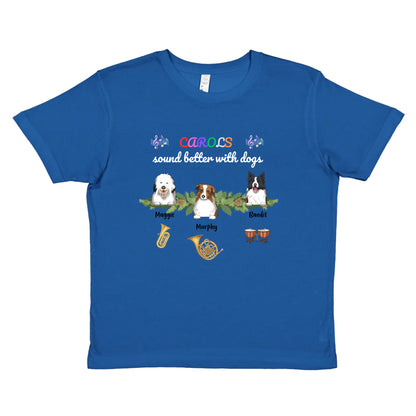 Kids T-Shirt – Pets & Music Instruments