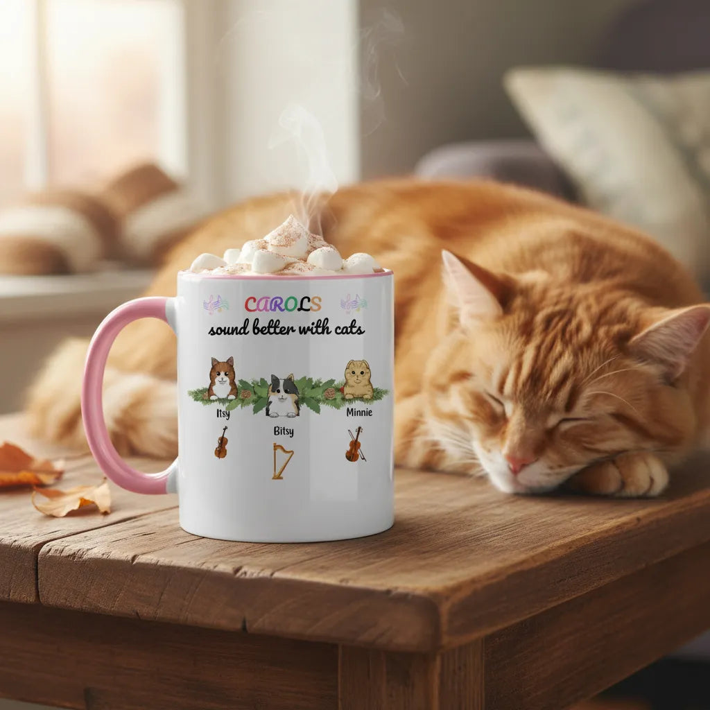 Xmas Mug - Cat lovers