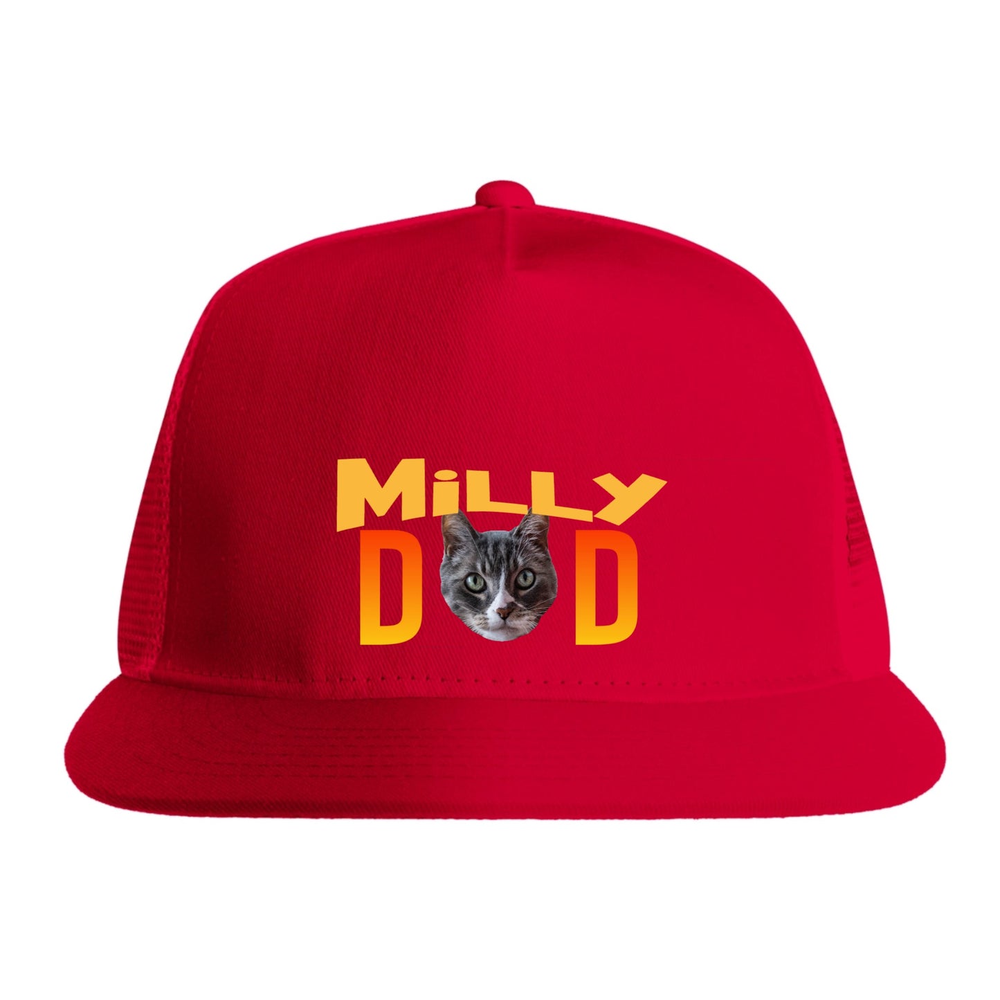 Custom Photo Your Pet's Face & Name - Dog & Cat Personalized Custom Cap - Gift For Pet Owners, Pet Lovers