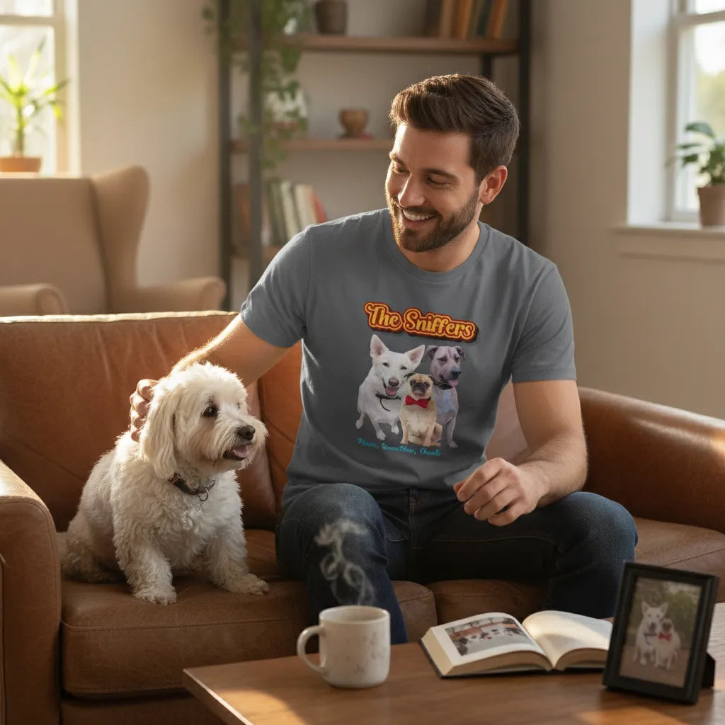TShirt - Sniffers  - Personalisable Gift for Dog and Cat Lovers