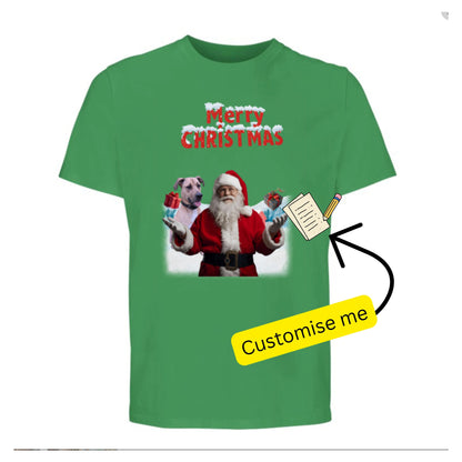 Xmas Tshirt - Santa, Elf & pets