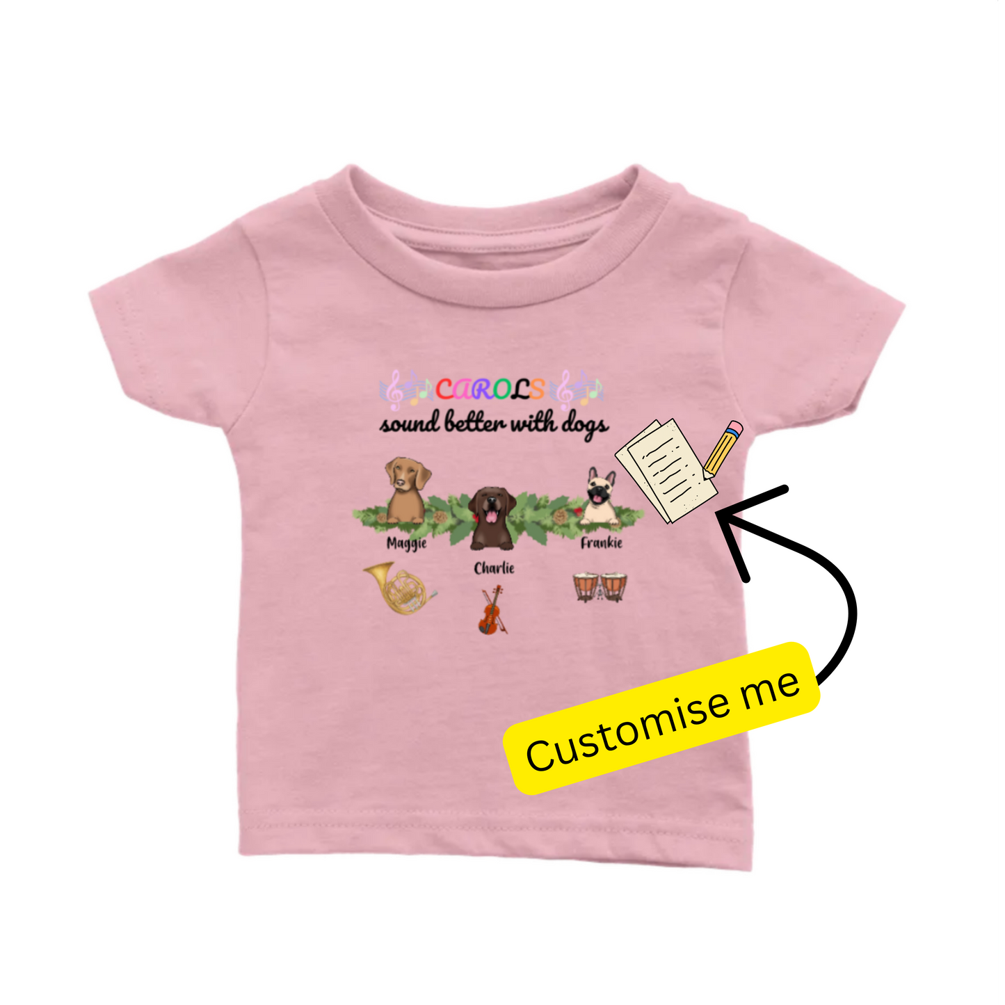 Toddler T-Shirt – Pets & Music Instruments