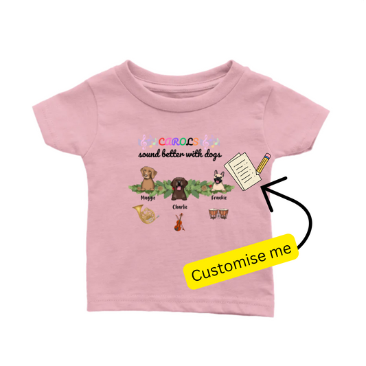 Toddler T-Shirt – Pets & Music Instruments
