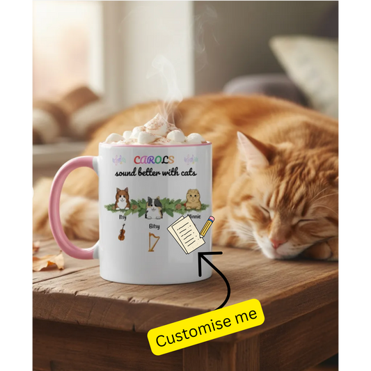 Xmas Mug - Cat lovers