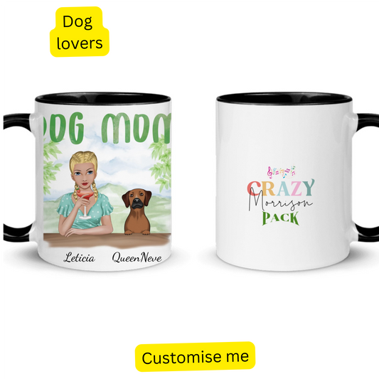 Mug - Dog Mum - Personalised gift for Dog Mums