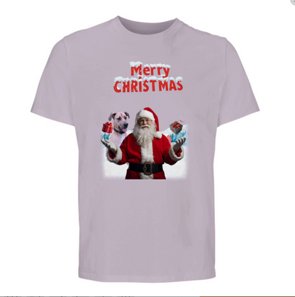 Xmas Tshirt - Santa, Elf & pets
