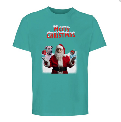 Xmas Tshirt - Santa, Elf & pets