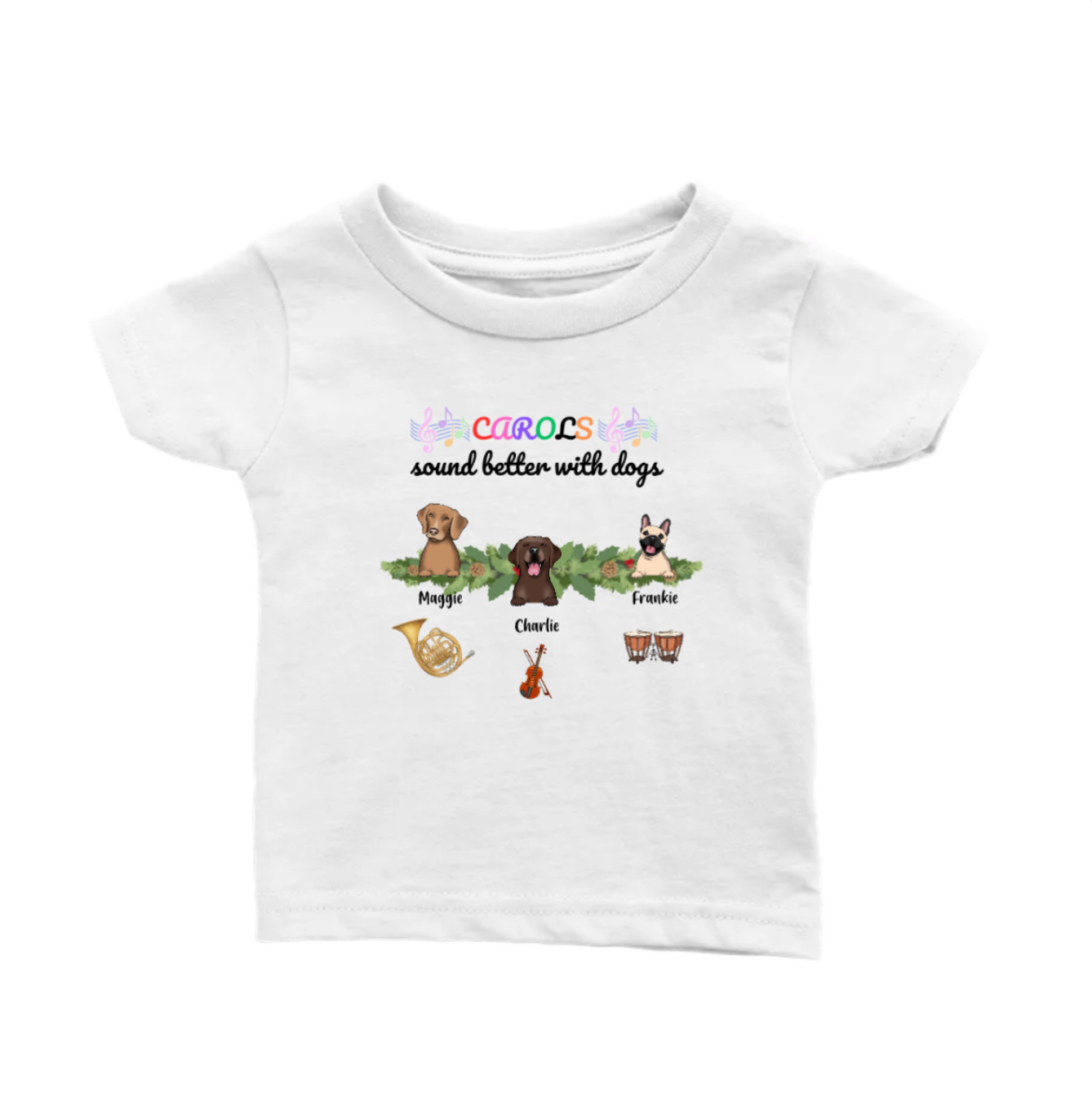 Toddler T-Shirt – Pets & Music Instruments