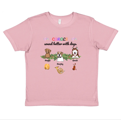 Kids T-Shirt – Pets & Music Instruments