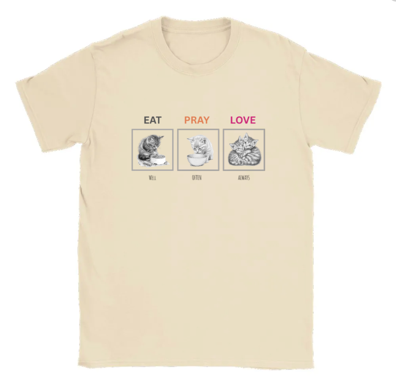 T-shirt/Sleeveless - Eat Pray Love