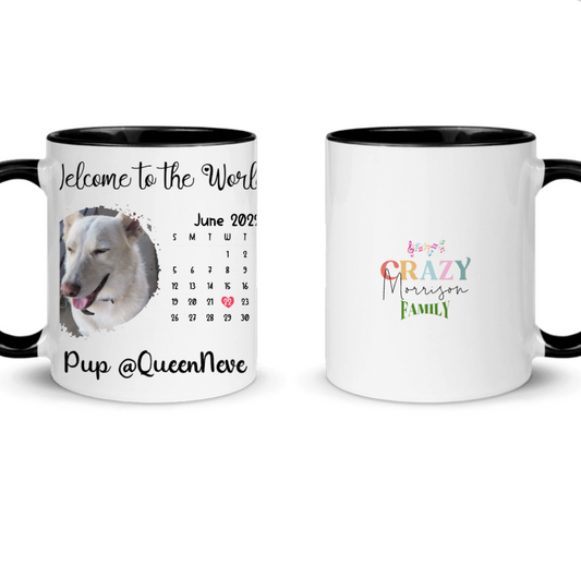 Ceramic Mug - Celebrate New Family Pet