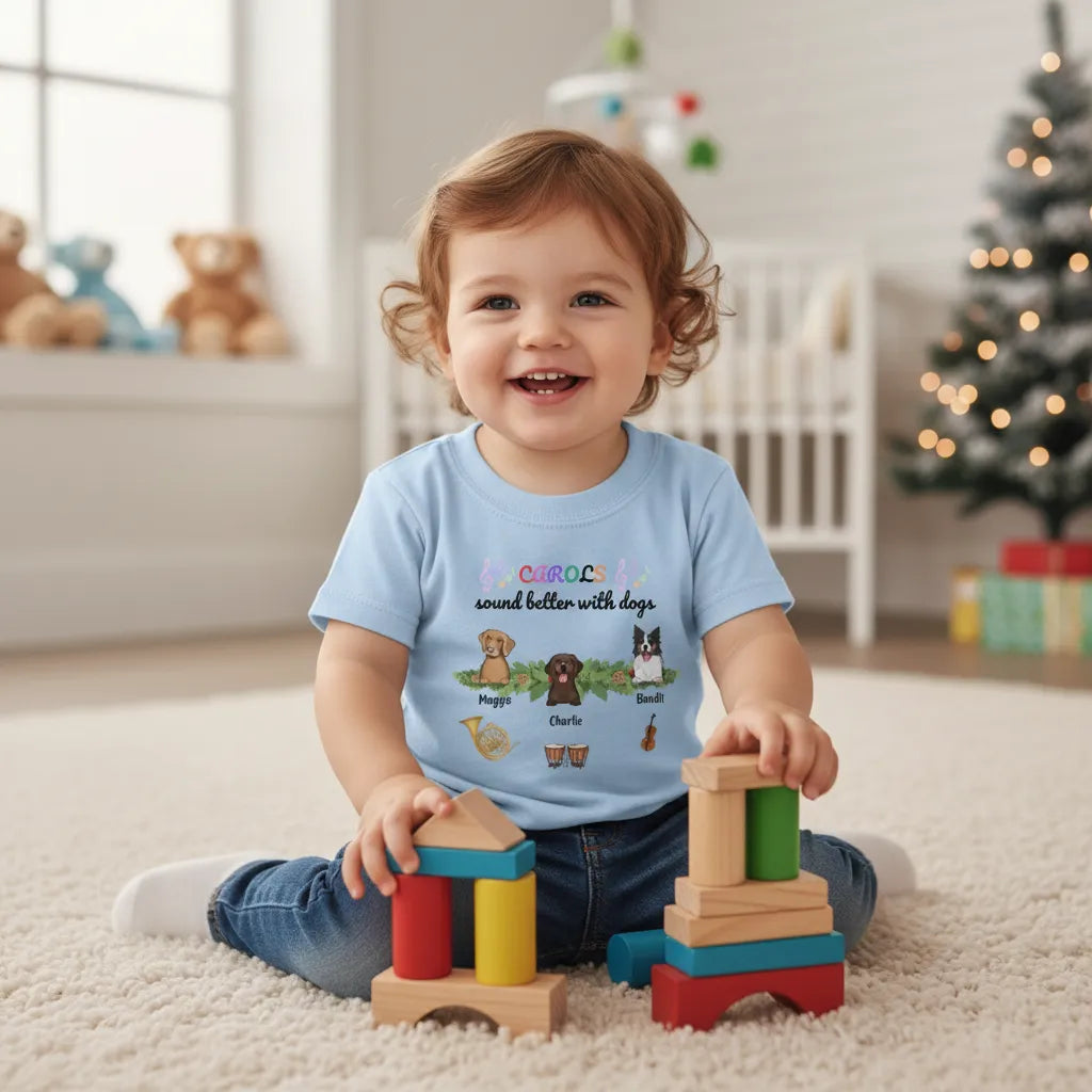Toddler T-Shirt – Pets & Music Instruments