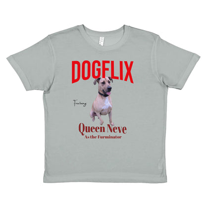 T-shirt - PetFlix - Kids T-shirt - Gift For Dog & Cat Lovers, Personalised Youth T-Shirt