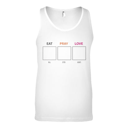 Sleeveless T-shirt - Eat Pray Love