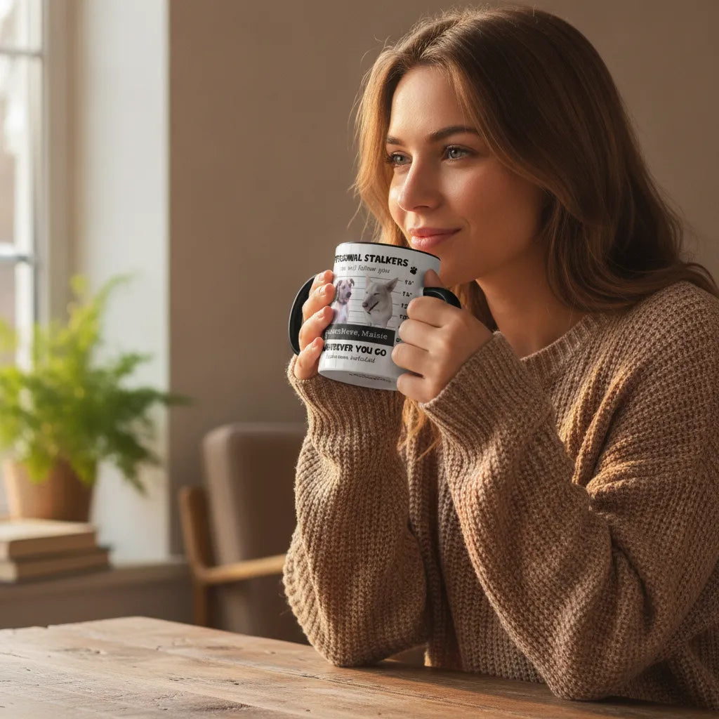 Mug - Personal Stalker Pet - Gift for Dog & Cat Dads and Mums