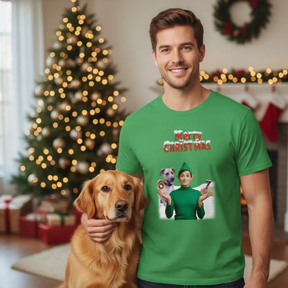 Xmas Tshirt - Santa, Elf & pets